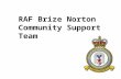 RAF Brize Norton Community Support Team