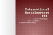 International Baccalaureate 101