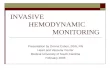 INVASIVE              HEMODYNAMIC                           MONITORING