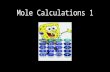 Mole Calculations 1