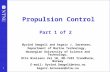 Propulsion Control Part 1 of 2