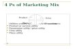 4 Ps of Marketing Mix