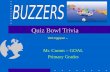 Quiz Bowl Trivia