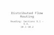 Distributed Flow Routing