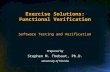 Exercise Solutions: Functional Verification