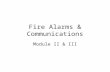 Fire Alarms & Communications