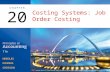 Costing Systems: Job Order Costing