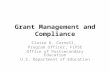 Grant Management and Compliance