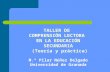 TALLER DE  COMPRENSIÓN LECTORA  EN LA EDUCACIÓN SECUNDARIA  (Teoría y práctica)