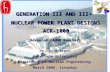 GENERATION III AND III+  NUCLEAR POWER PLANT DESIGNS