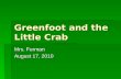 Greenfoot and the Little Crab