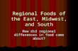Regional Foods of the East, Midwest, and South
