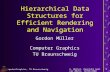 Hierarchical Data Structures for Efficient Rendering and Navigation