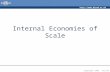 Internal Economies of Scale