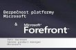 Bezpečnost platformy Microsoft &