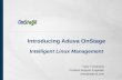 Introducing Aduva OnStage Intelligent Linux Management