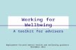 Employment-focused mental health and wellbeing guidance  November 2012