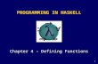 PROGRAMMING IN HASKELL