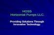 HOSS  Horizontal Pumps LLC.