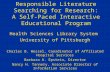 Responsible Literature Searching for Research: A Self-Paced Interactive Educational Program