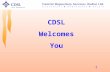 CDSL Welcomes You
