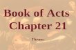 Book of Acts  Chapter 21