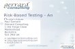 Risk-Based Testing – An Overview