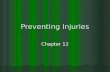Preventing Injuries