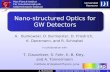 Nano-structured Optics for GW Detectors