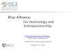 Rice Alliance                                           for Technology and Entrepreneurship