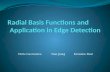 Radial Basis Functions and         Application in Edge Detection
