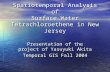 Spatiotemporal Analysis of Surface Water Tetrachloroethene in New Jersey