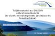 Tájékoztató az EUSDR előrehaladásáról (A vizek minőségének javítása és fenntartása)