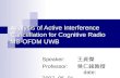 Analysis of Active Interference Cancellation for Cognitive Radio MB-OFDM UWB
