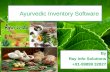 Ayurvedic Inventory Software