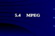 5.4     MPEG