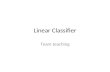 Linear Classifier