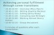 Achieving personal fulfillment through career transitions