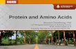 Protein and Amino Acids