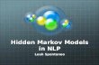 Hidden Markov Models in NLP