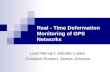 Rea l -  Time Deformation Monitoring of GPS Networks
