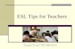 ESL Tips for Teachers