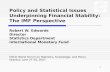 Policy and Statistical Issues Underpinning Financial Stability: The IMF Perspective