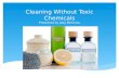 Cleaning Without Toxic  Chemicals Presented by Jody Bertness