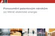 Porozumění patentovým nárokům (e)  Měnič elektrické energie