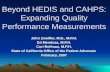 Beyond HEDIS and CAHPS: Expanding Quality Performance Measurements