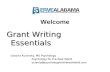 Welcome Grant Writing Essentials Octavia Kuransky, MS Psychology