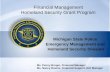 Financial Management Homeland Security Grant Program