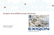 Exiqon microRNA array services