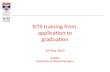 SITS training from  application to graduation 24 May 2013 2.00pm University of Wolverhampton